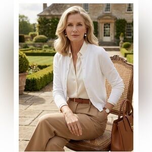 J Crew Factory Classic cotton cardigan sweater Size Xsmall